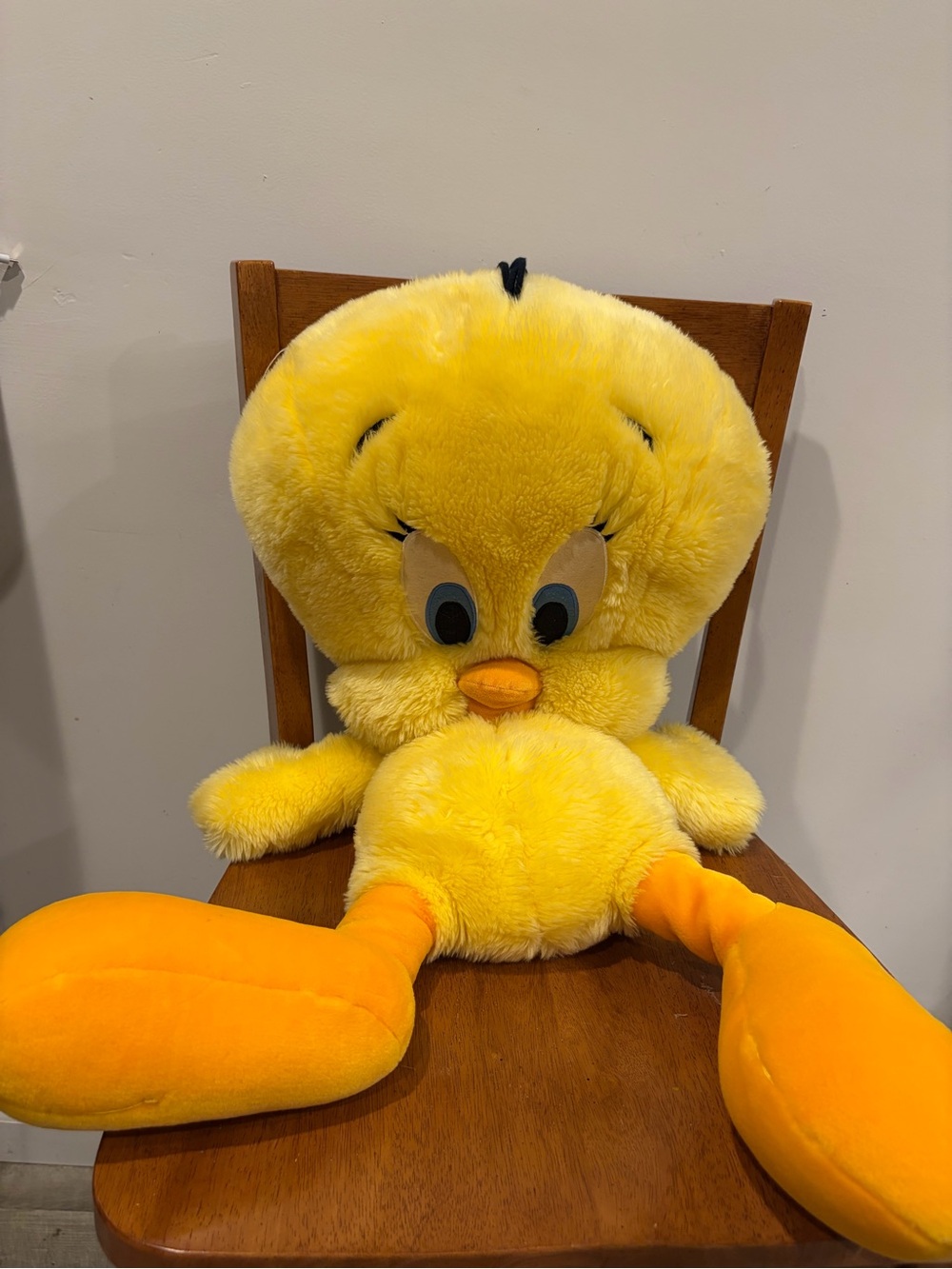 Vintage 32 inch Tweety Bird Plush